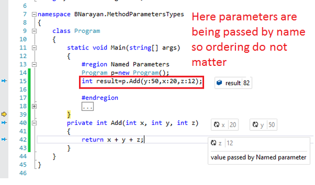 assignment to method parameter